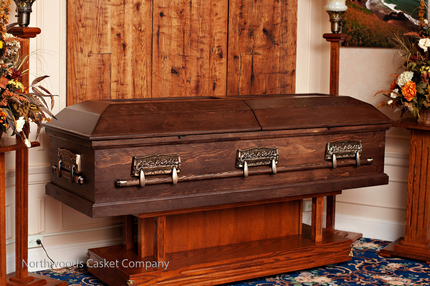 The Last Supper Pine Casket ~