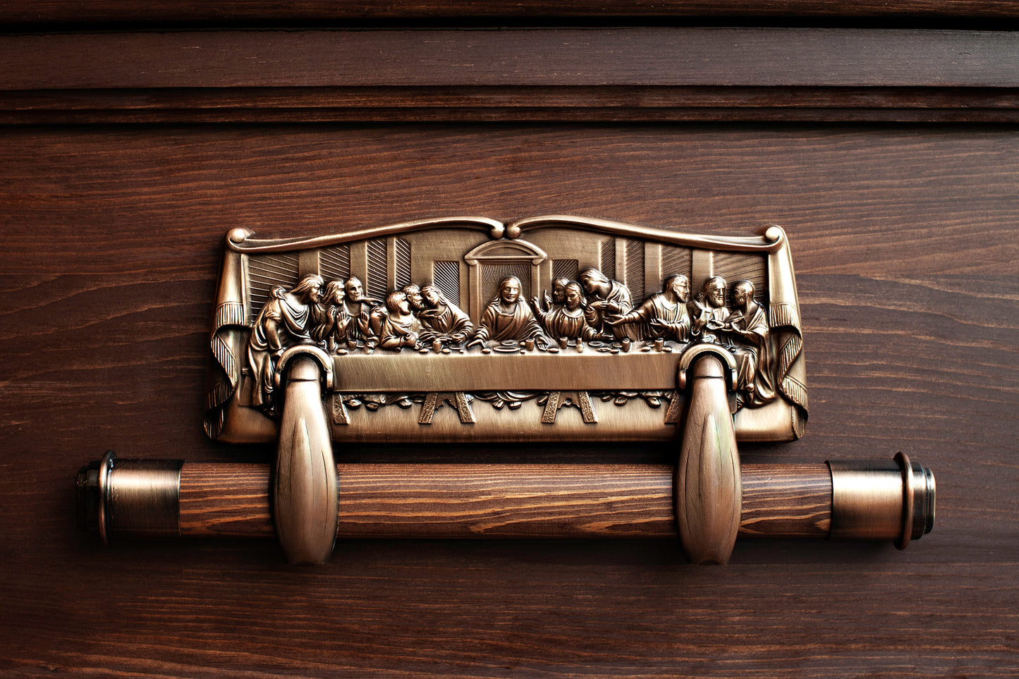 The Last Supper Pine Casket ~