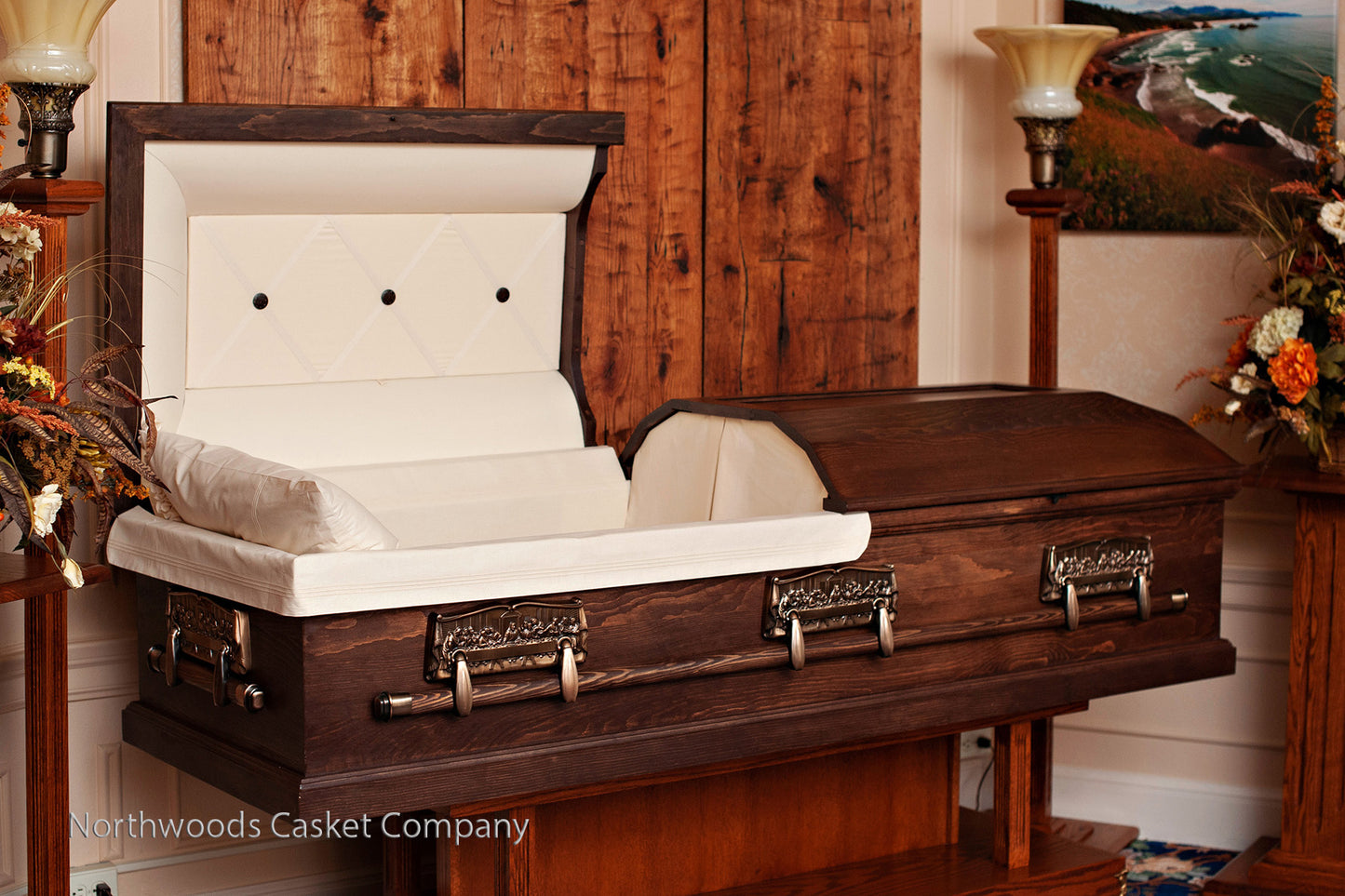 The Last Supper Pine Casket ~