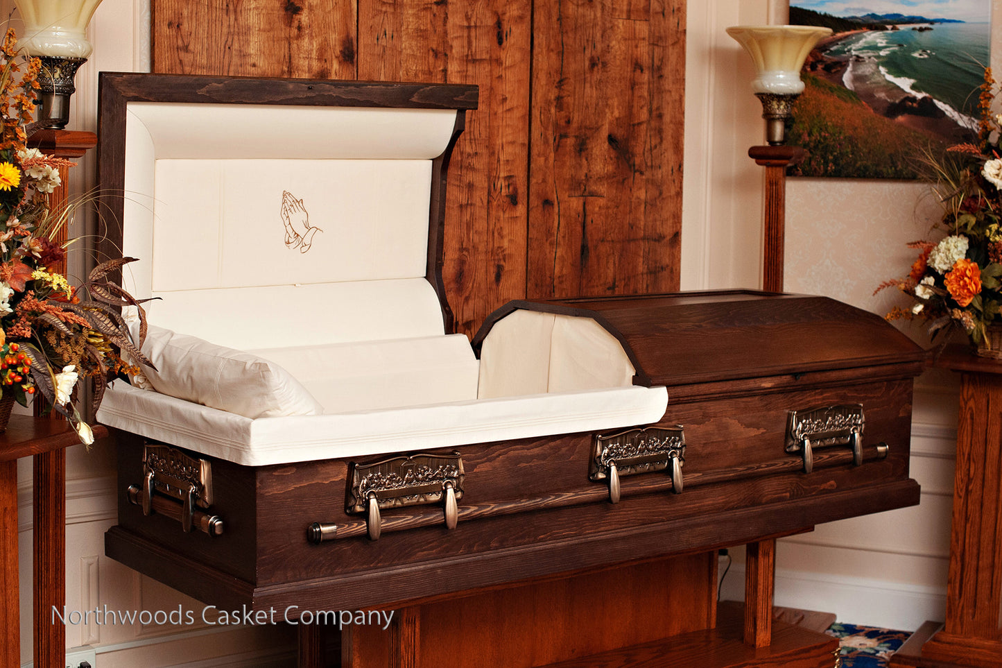 The Last Supper Pine Casket ~