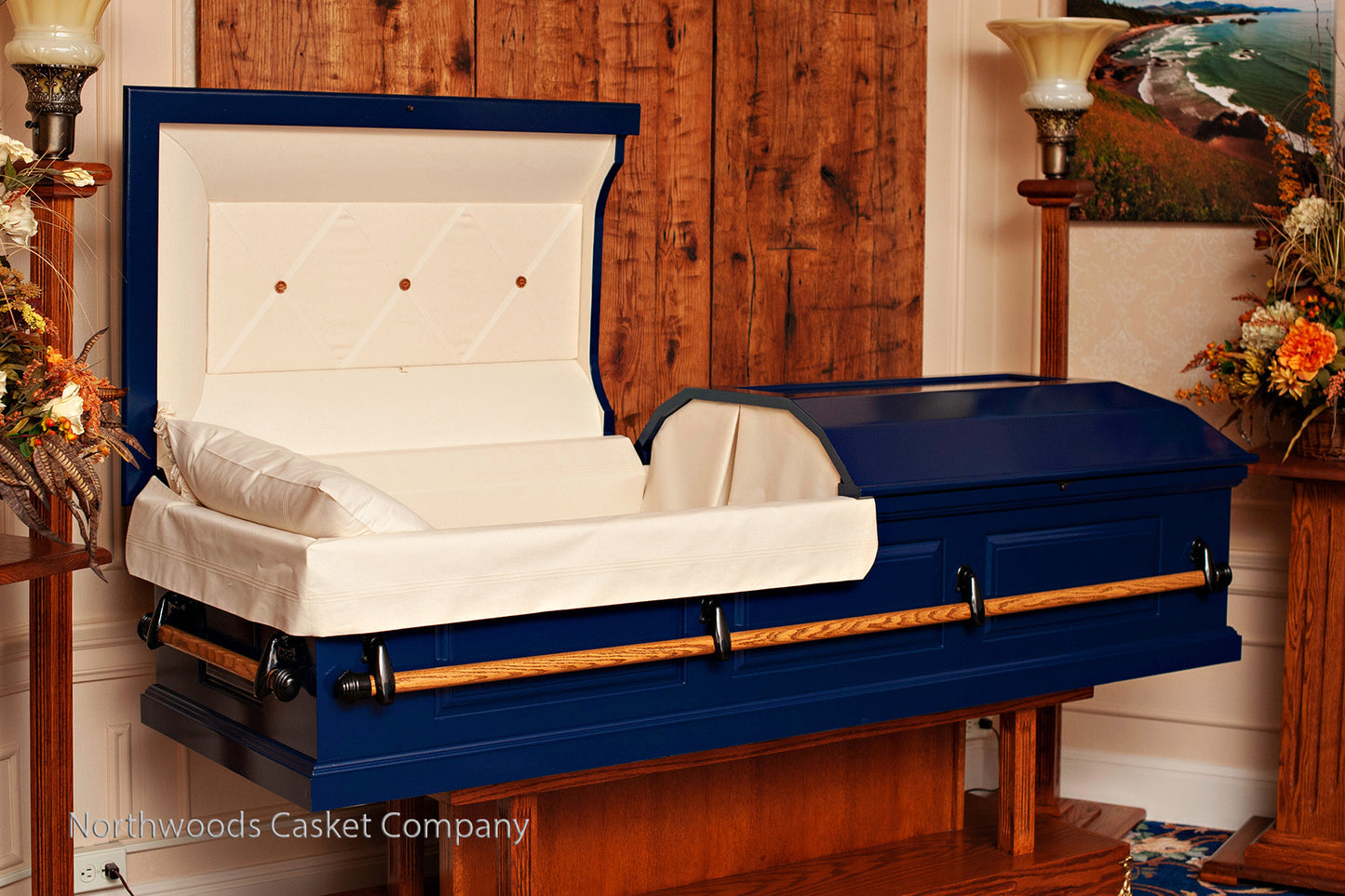 Casket in Midnight Blue
