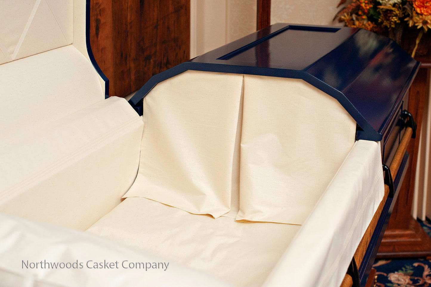 Casket in Midnight Blue