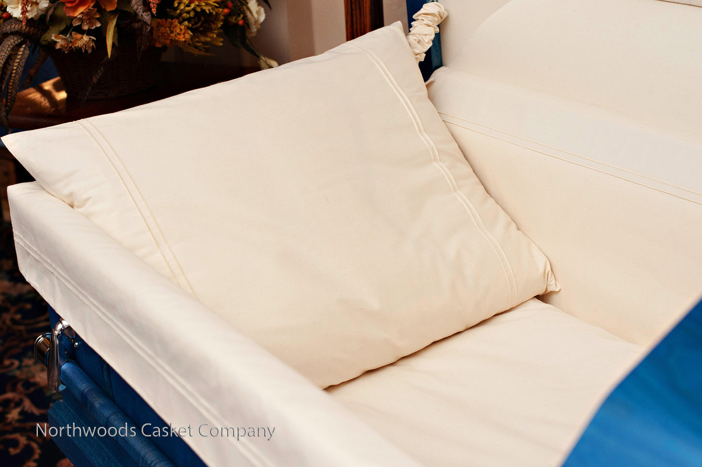 Craftsman Aspen Casket in Great Lakes Blue