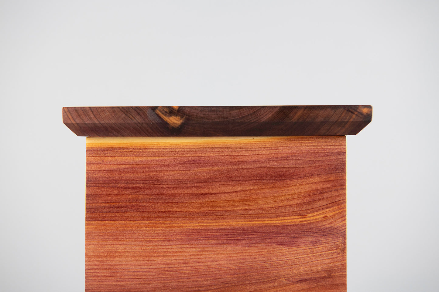 Cedar Cremation Urn in Candor Style, Sharing Size, Large