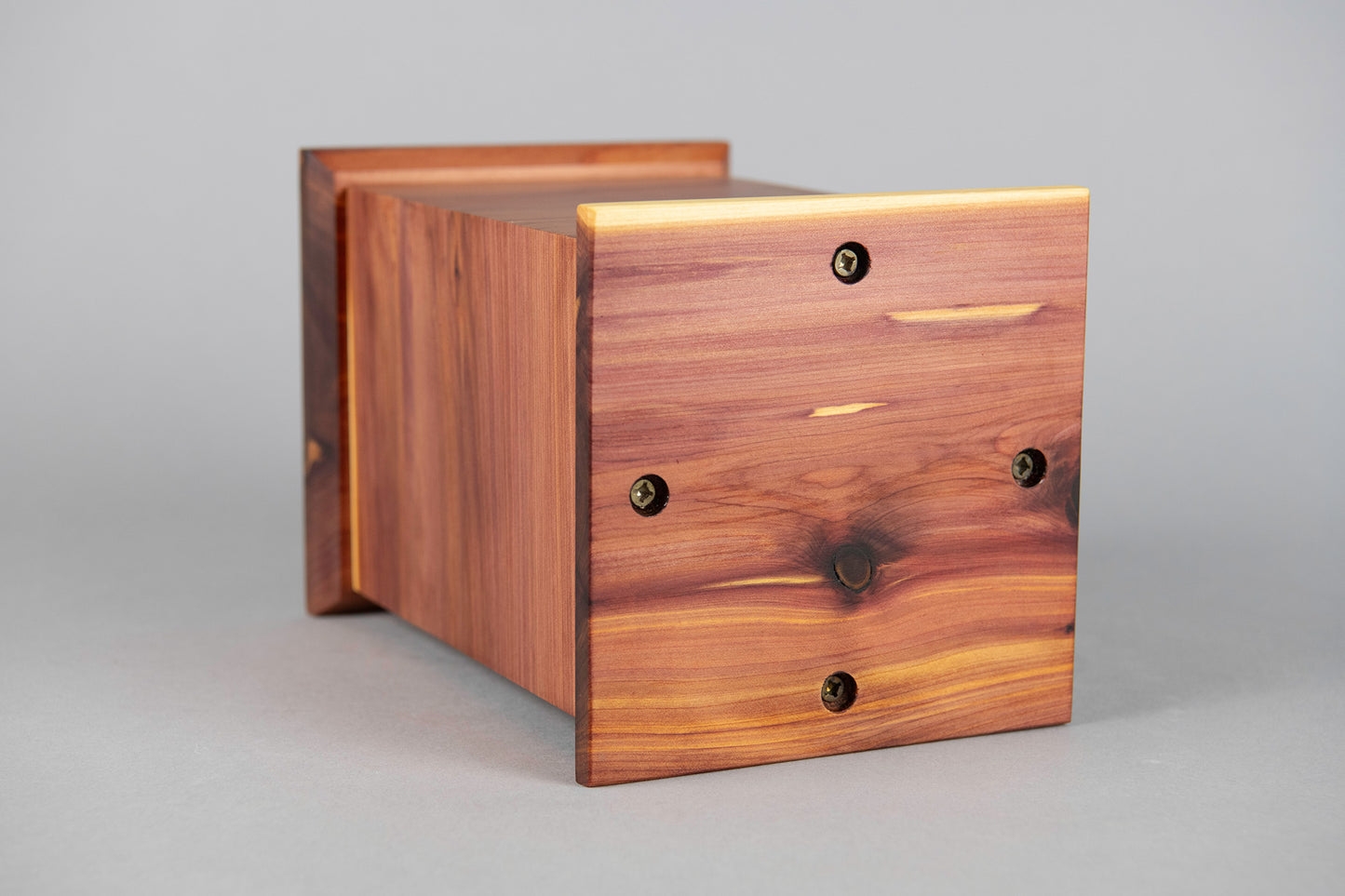 Cedar Cremation Urn in Candor Style, Sharing Size, Large