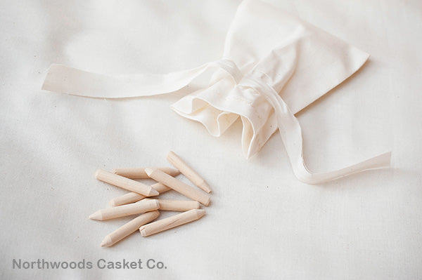 Simple Pine Box Casket