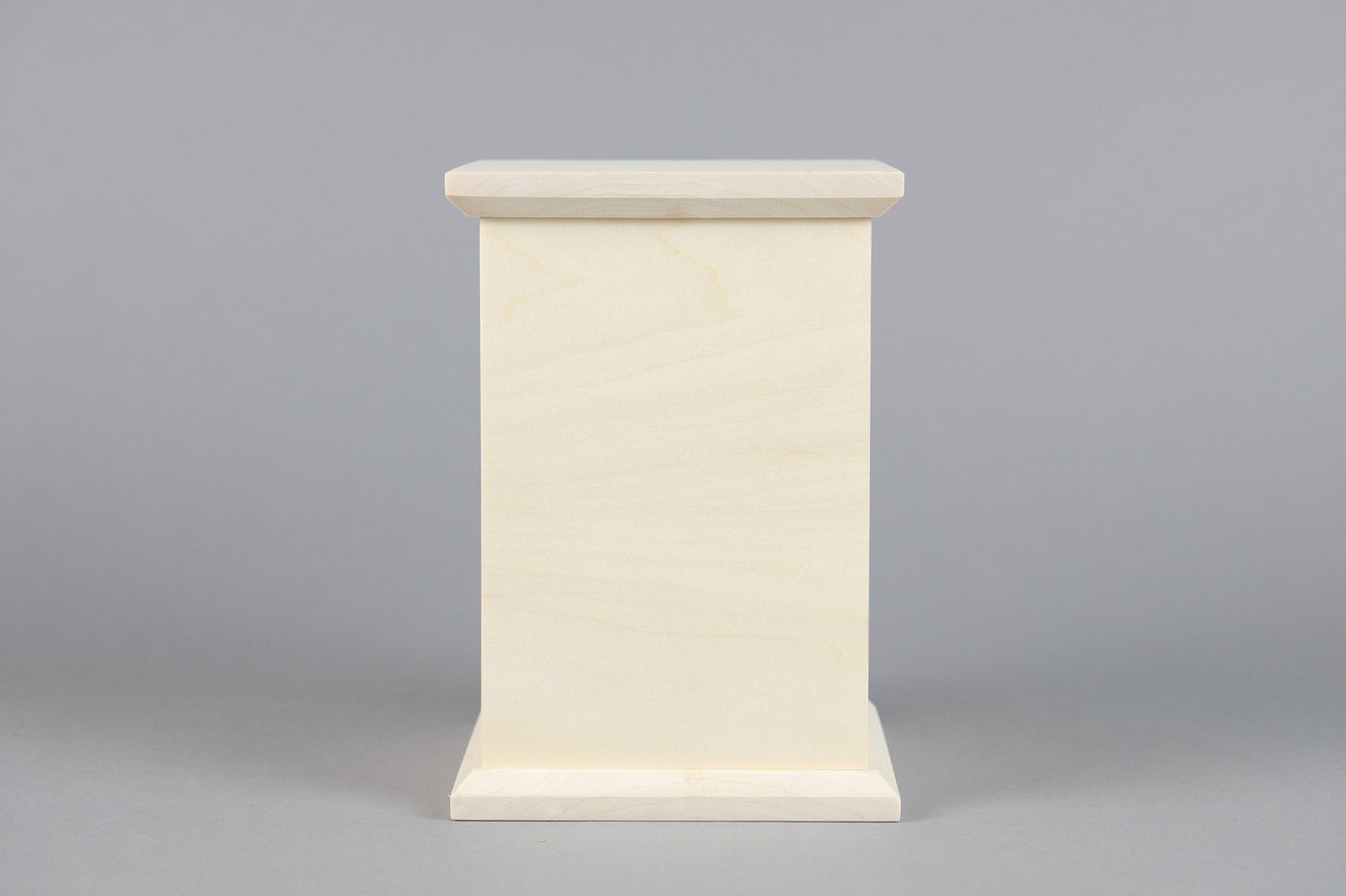 Unfinished Aspen Cremation Urn in Candor Style, Sharing Size, Large