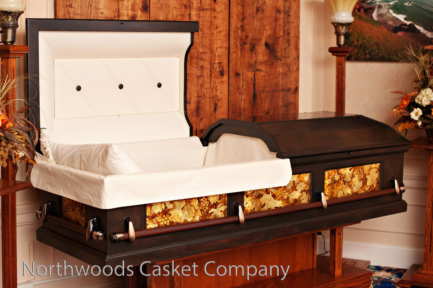 Grapevines Casket