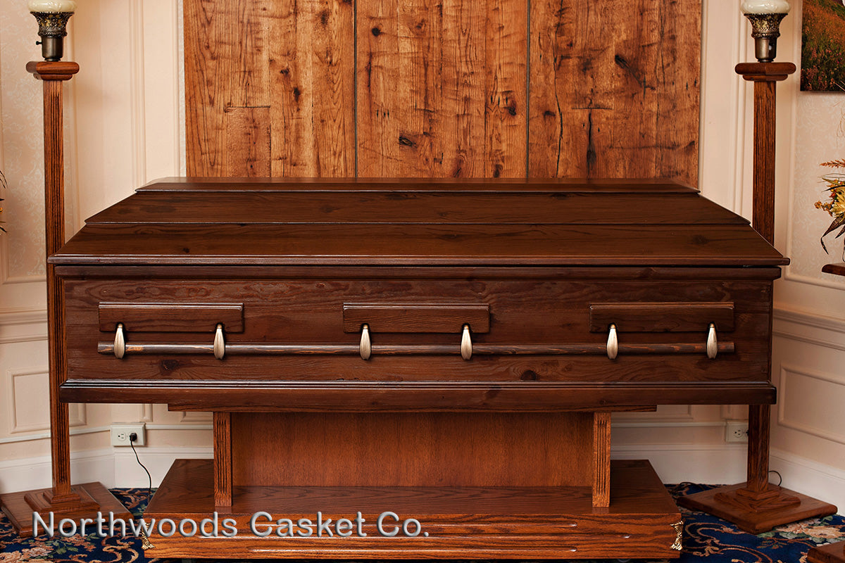 Priest Casket in Tavern Brown