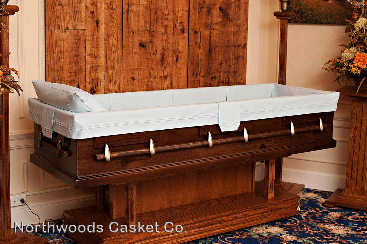 Priest Casket in Tavern Brown