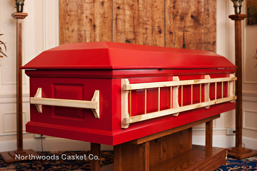 Ladder No. 9 Casket