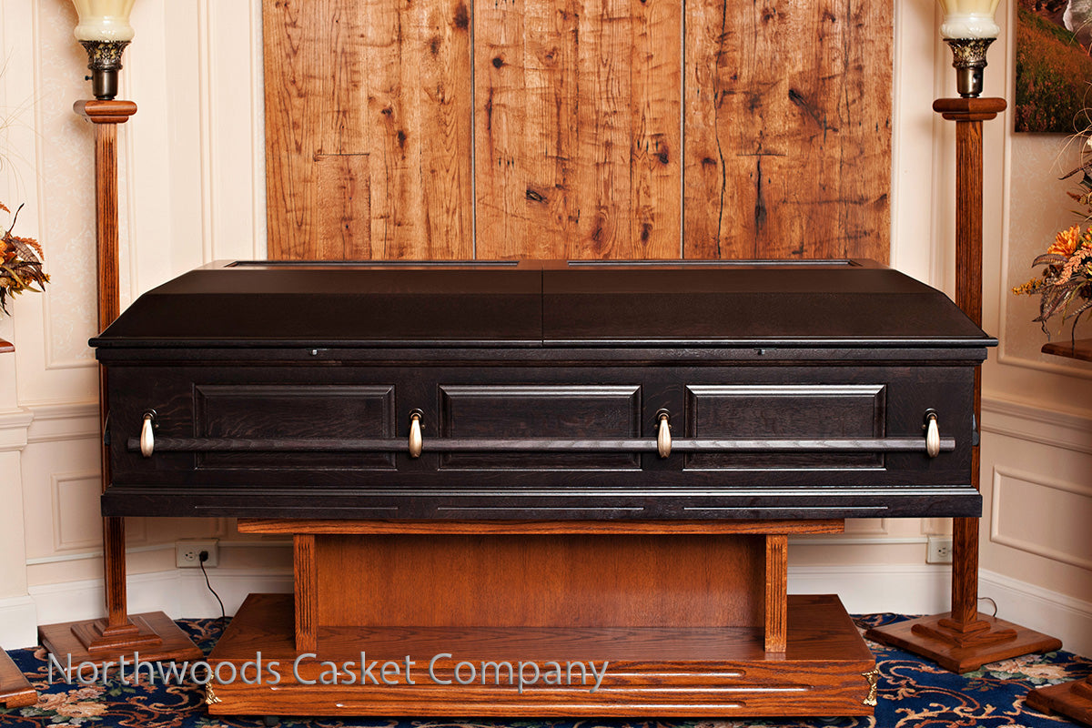 Art Nouveau Craftsman Oak Casket