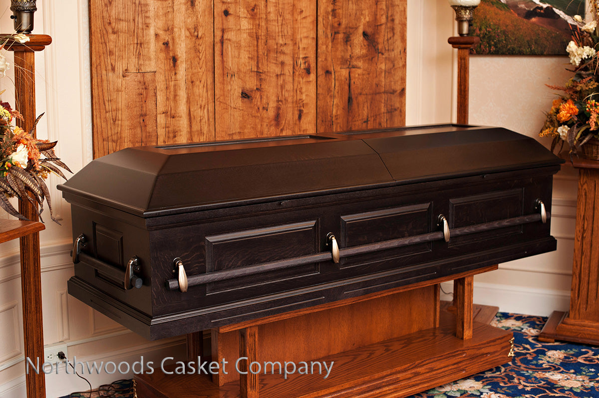 Art Nouveau Craftsman Oak Casket