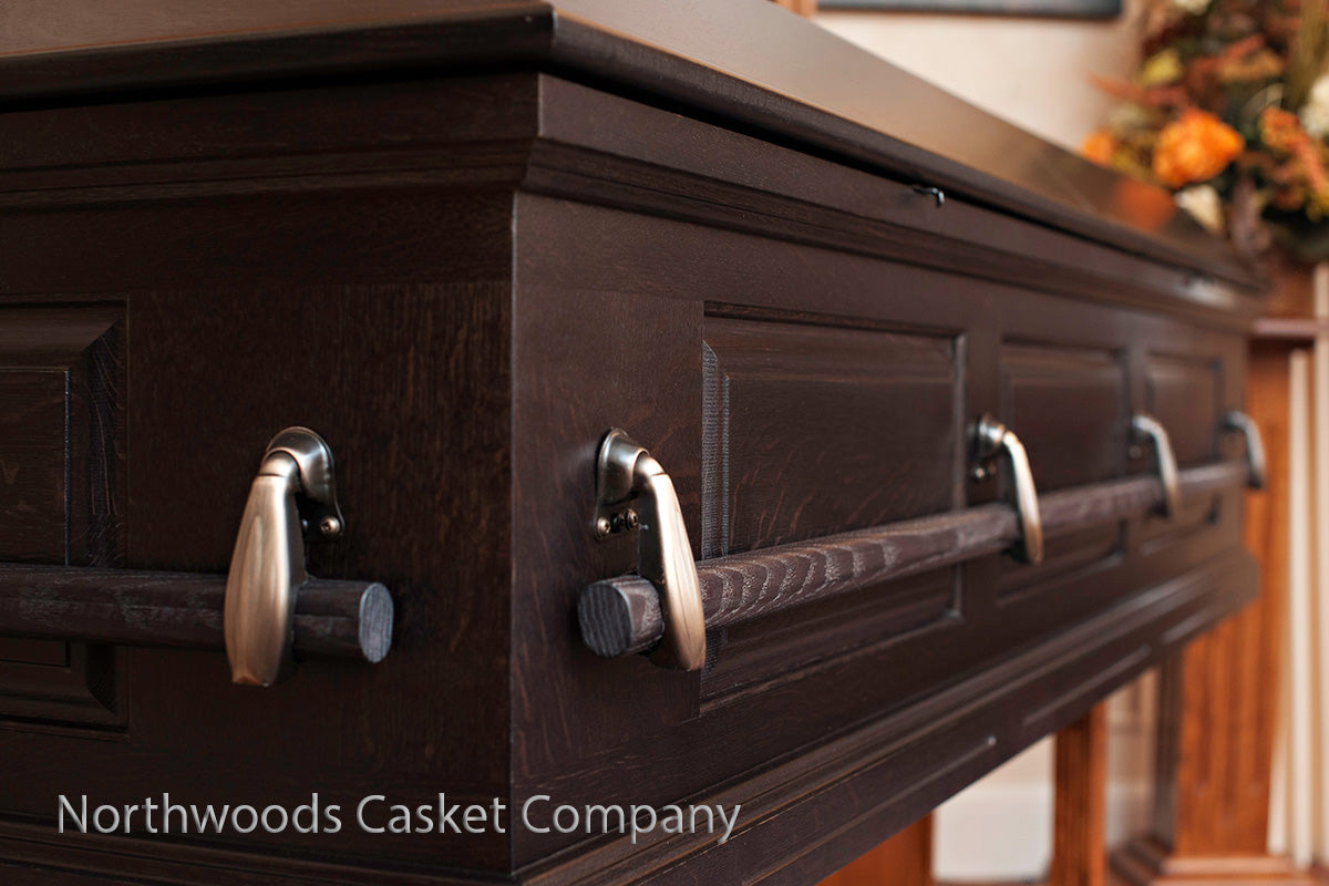 Art Nouveau Craftsman Oak Casket