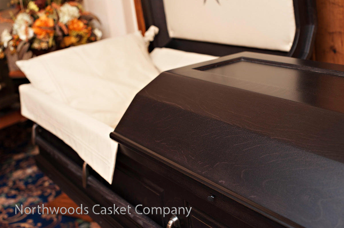 Art Nouveau Craftsman Oak Casket