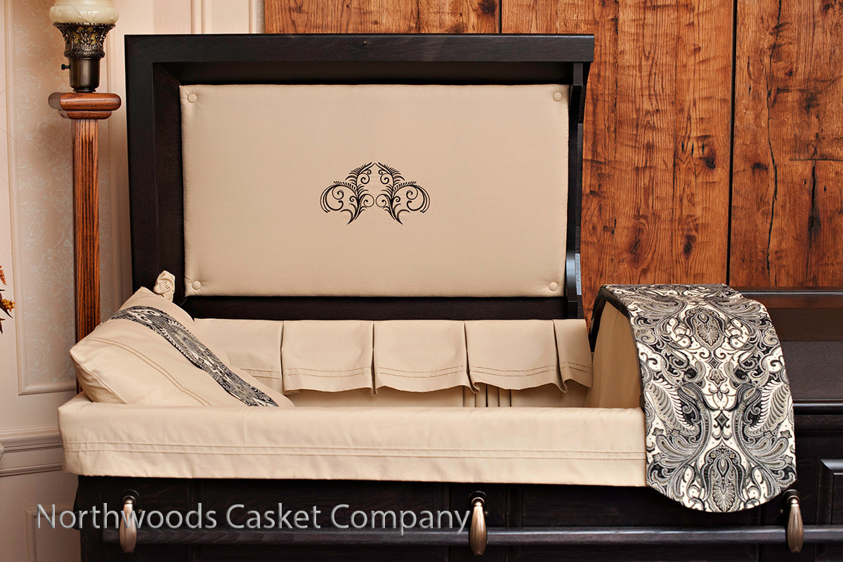 Art Nouveau Craftsman Oak Casket