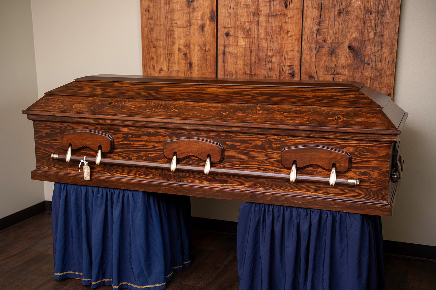 Priest Casket in Tavern Brown