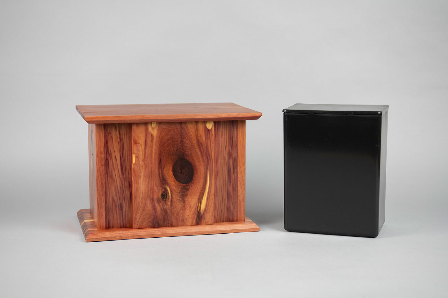 Cedar Cremation Urn in Candor Style, Large Adult Size