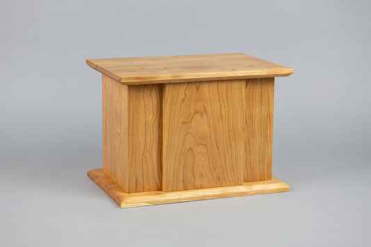 Cherry Cremation Urn in Candor Style, Large Adult Size