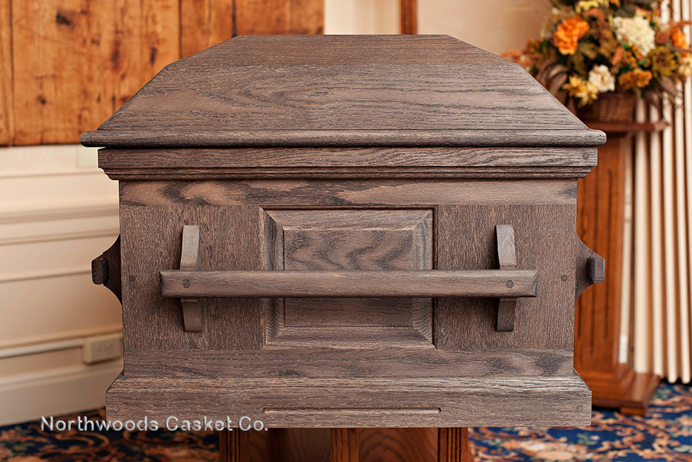 Craftsman Country Road Oak Casket