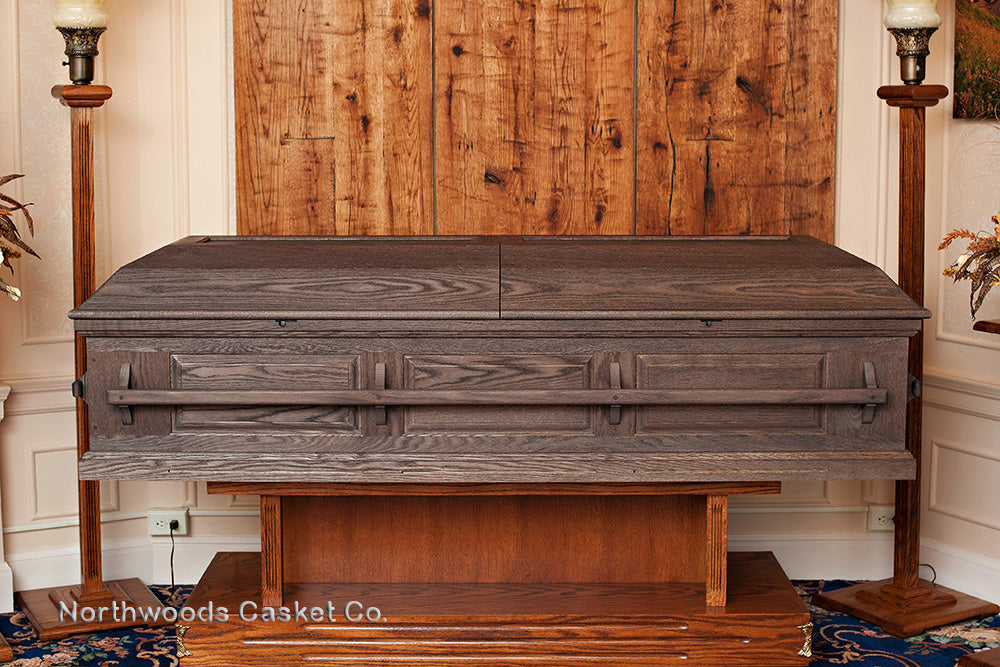 Craftsman Country Road Oak Casket