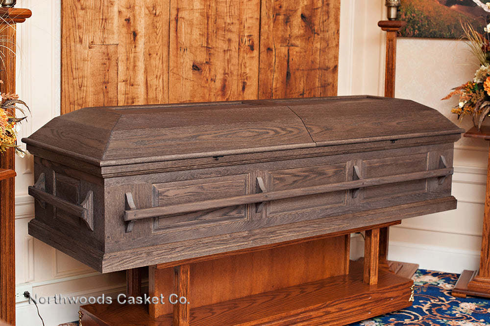 Craftsman Country Road Oak Casket