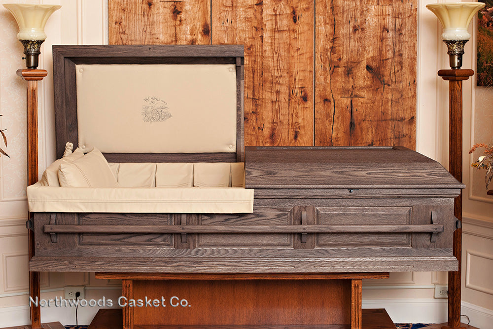 Craftsman Country Road Oak Casket