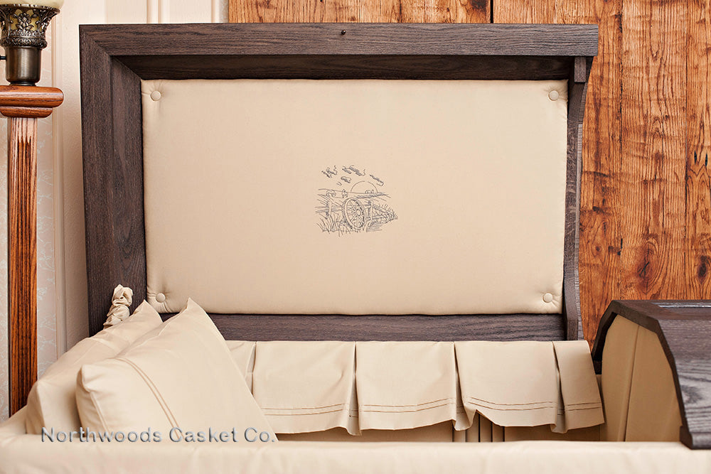 Craftsman Country Road Oak Casket