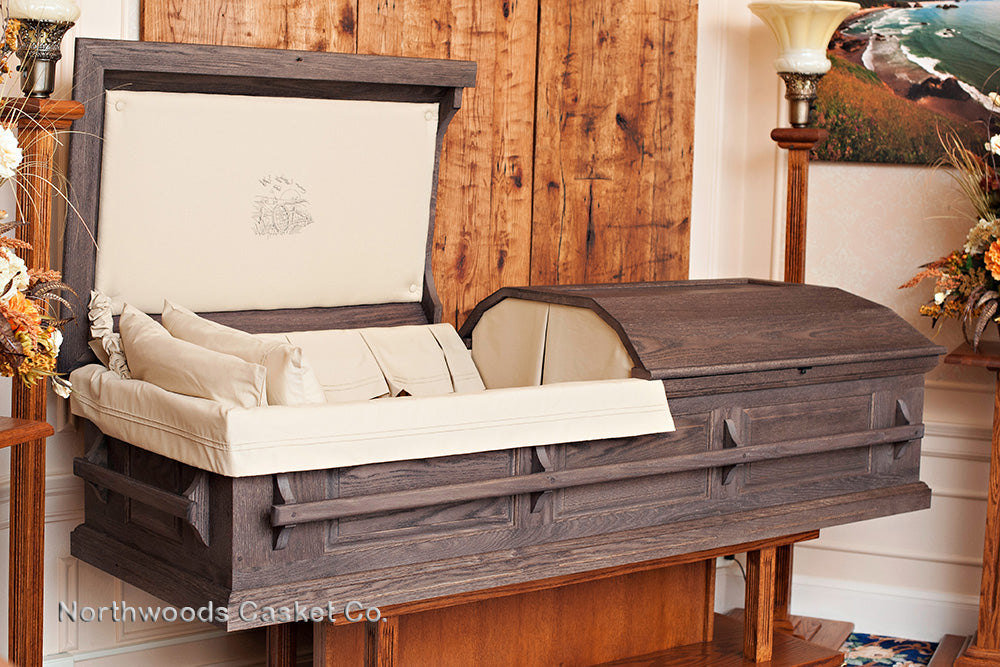 Craftsman Country Road Oak Casket