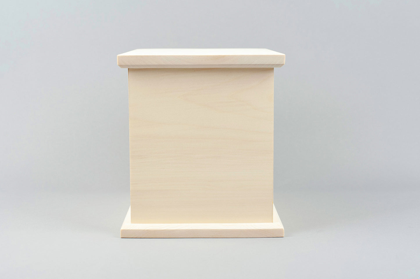 Unfinished Aspen Cremation Urn in Candor Style, Standard Adult Size