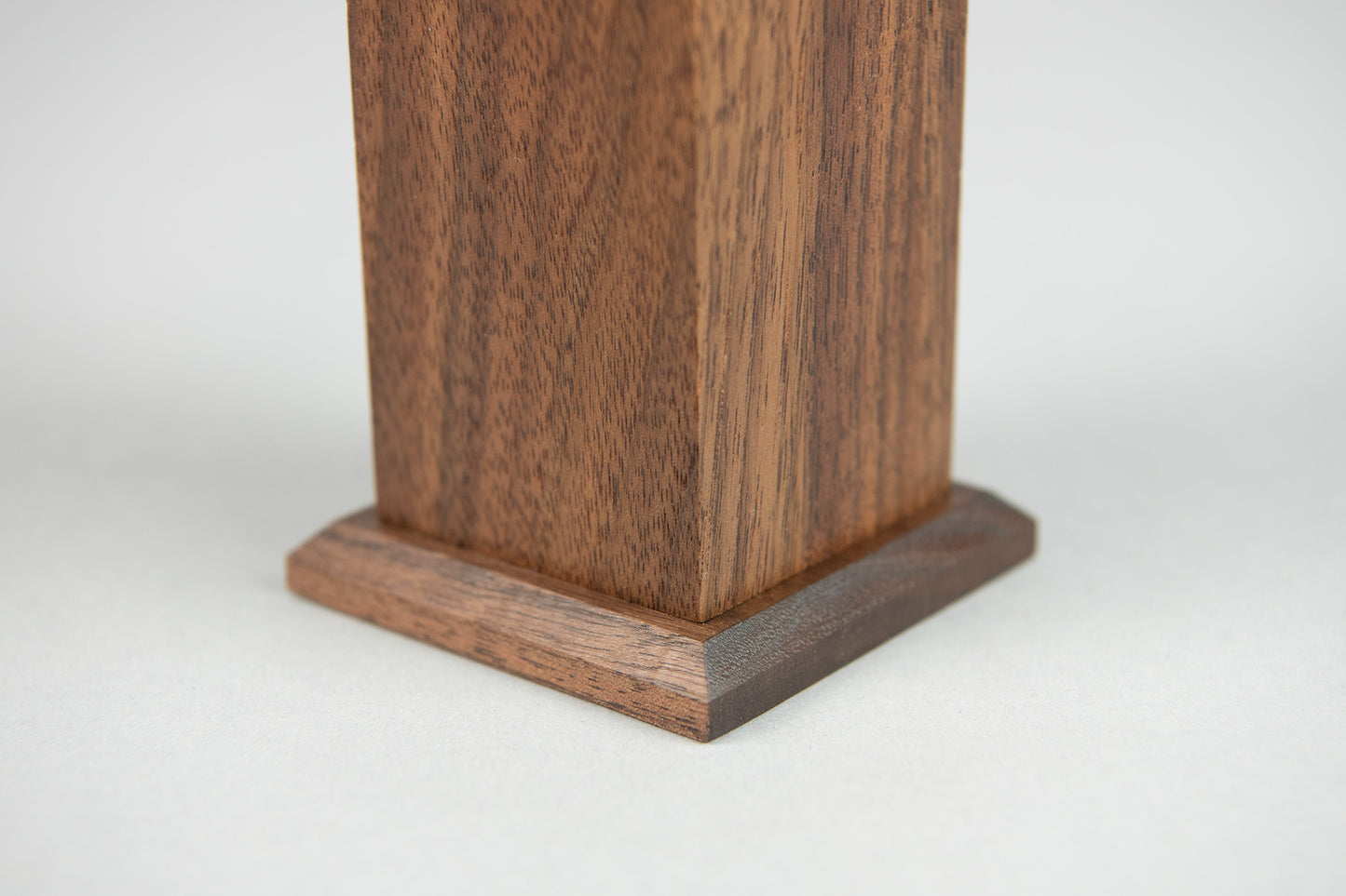 Walnut Cremation Urn in Candor Style, Sharing Size, Small, Keepsake