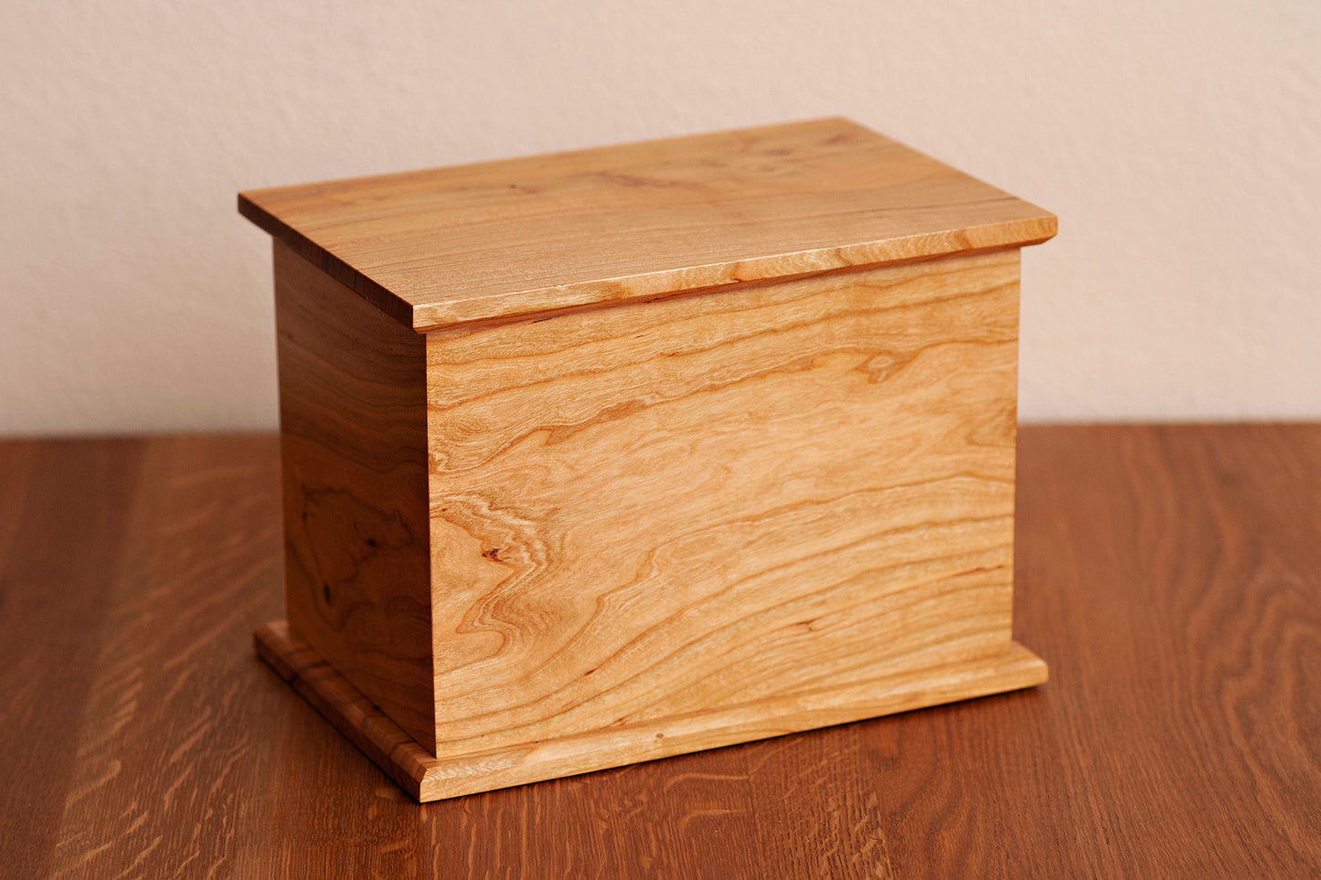 Cherry Cremation Urn in Candor Style, Standard Adult Size